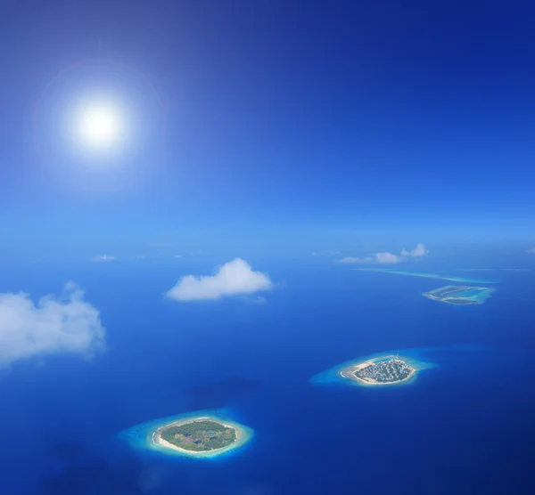 Νησιά στη θάλασσα laccadives — Φωτογραφία Αρχείου