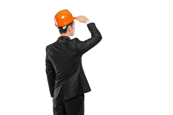 Construction engineer in suit — Stock Photo, Image