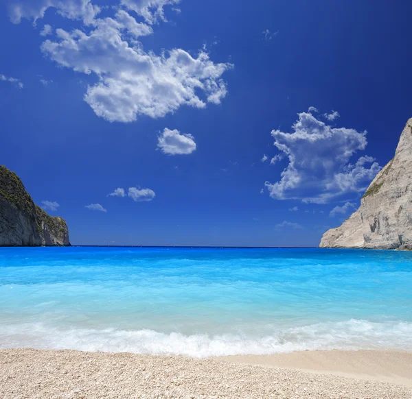 Famous shipwreck beach — Stock Photo, Image