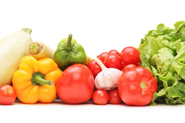 Mesa llena de verduras — Foto de Stock