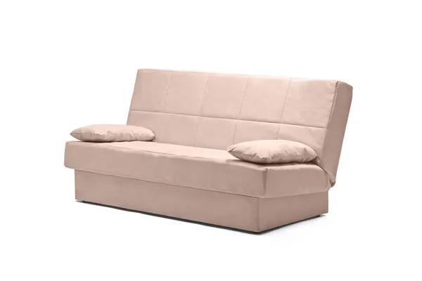 Modernes weißes Sofa — Stockfoto