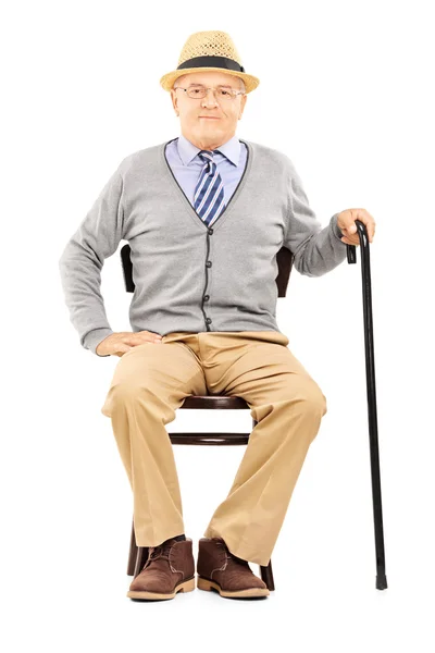 Relaxado Senior Man — Fotografia de Stock