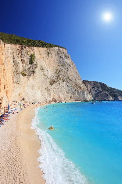 Plaża Porto katsiki — Zdjęcie stockowe