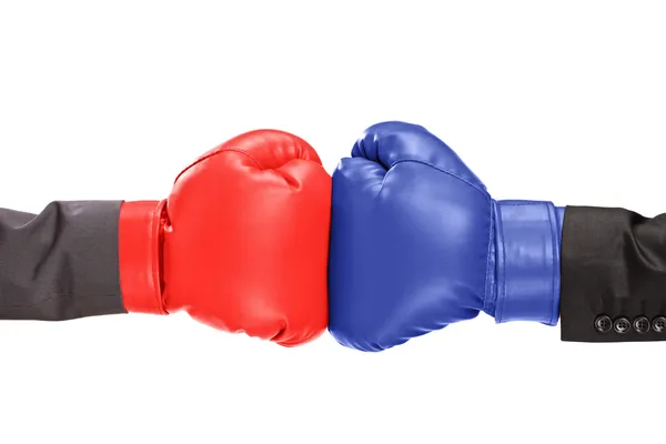 Dos guantes de boxeo — Foto de Stock