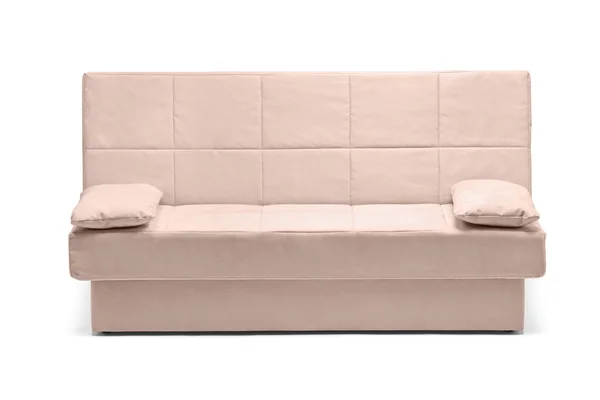 Modernes weißes Sofa — Stockfoto