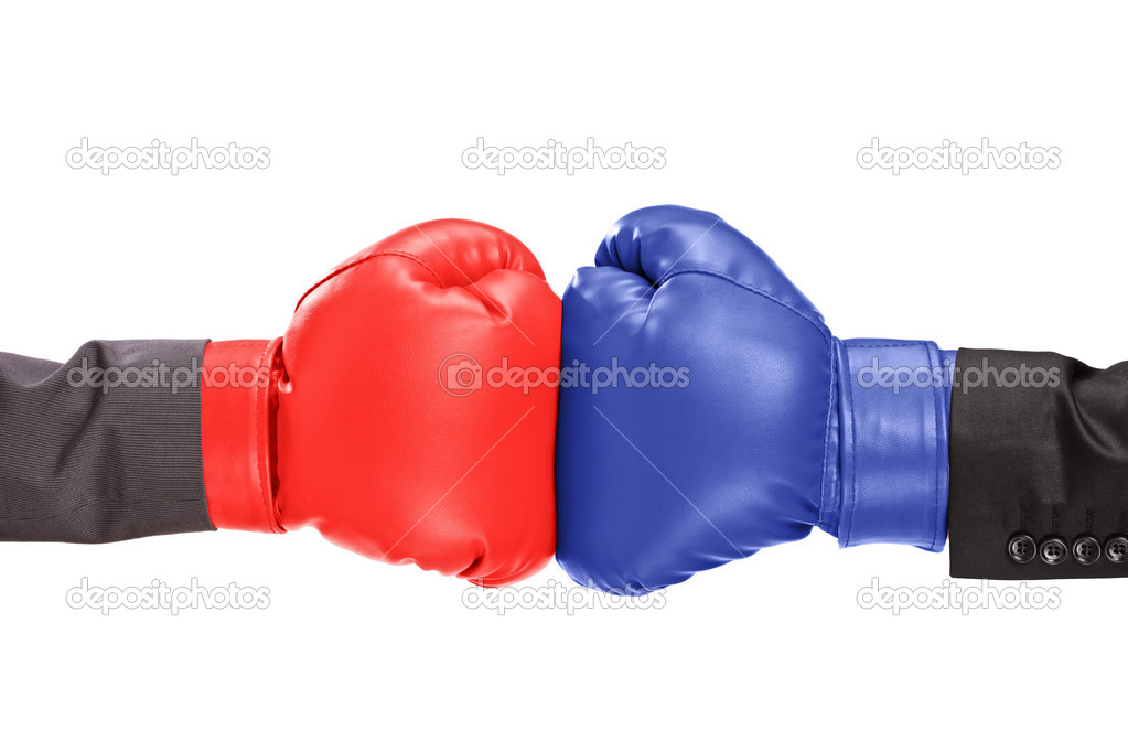 Two boxing gloves