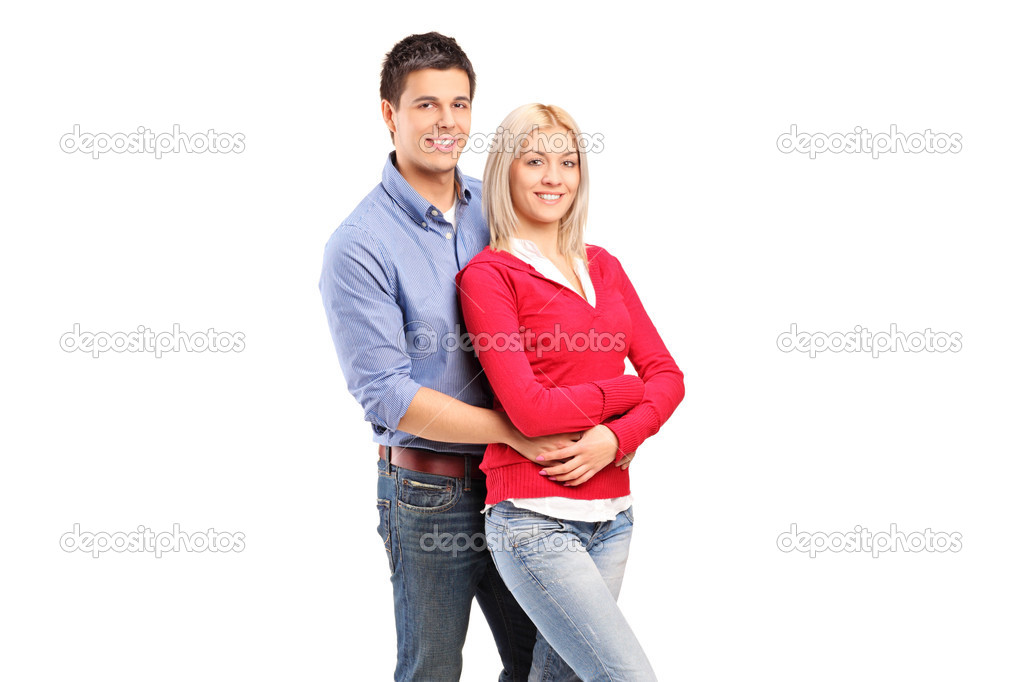 Couple in an embrace