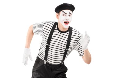 çalışan MIME sanatçı  
