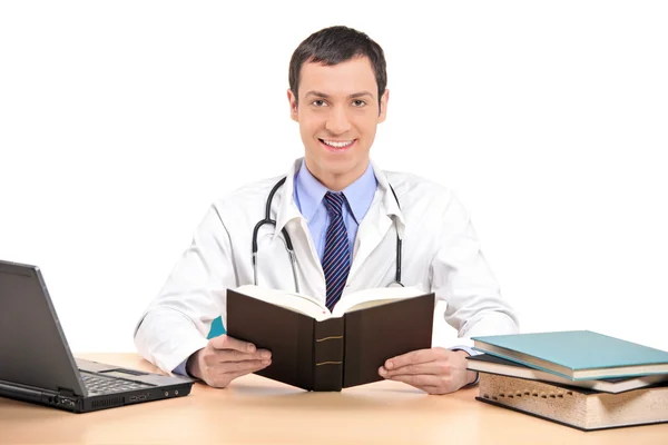 Medical doctor in his office — Stock Photo, Image