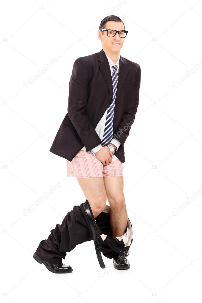 Man with the pants down Stock Photo by ©ljsphotography 46590155