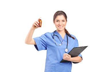 ilaçlar doktor holding şişe