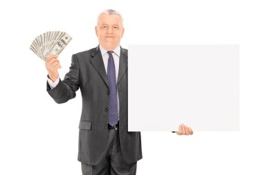 işadamı holding para ve afiş
