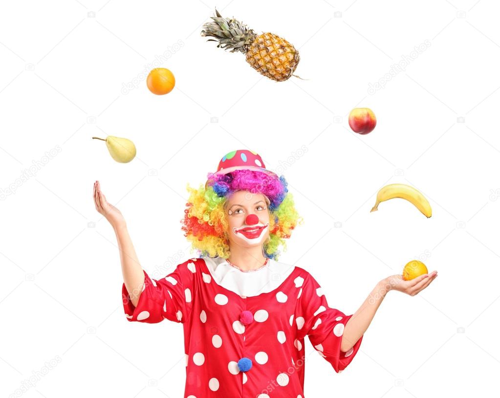 Clown juggling Stock Photos, Royalty Free Clown juggling Images |  Depositphotos