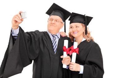 erkek ve dişi olarak mezuniyet