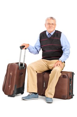 Komuta sizde Bagaj üzerinde oturan