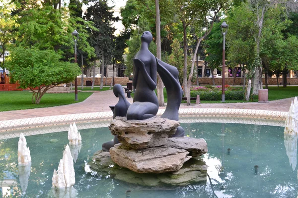 Скульптура трёх граций — стоковое фото