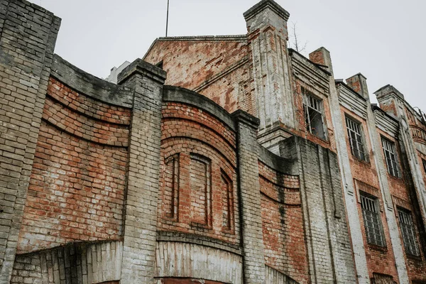 Antiguo Edificio Molino Del Comerciante Shamonov Construido 1913 Lipetsk Rusia —  Fotos de Stock