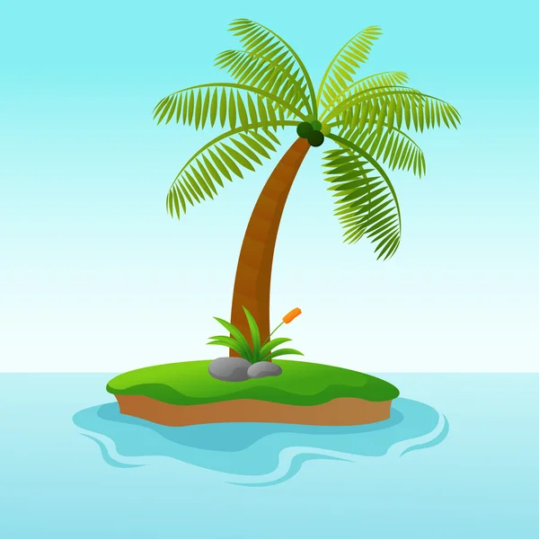 Palm Tree — Stock Vector © vectomart #5148450