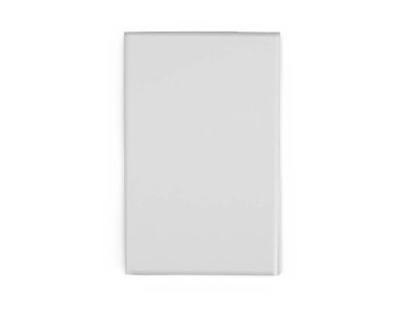 İzole Arkaplan Üzerine Gazete 3D Görüntü Sahnesi