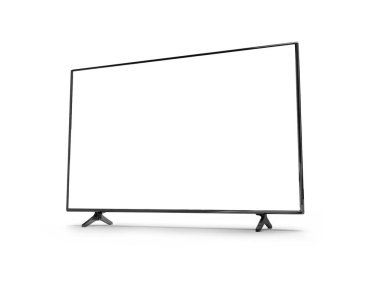 Akıllı TV 3D Görüntü İzole Arkaplan Sahnesi