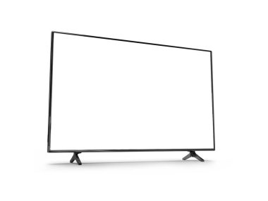 Akıllı TV 3D Görüntü İzole Arkaplan Sahnesi