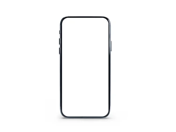 Smartphone 3D Görüntü İzole Arkaplan Sahnesi