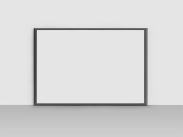 포스터 Frame Illustration Mockup Scene Isolated Background — 스톡 사진