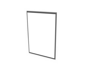 Portre Posteri 3B Görüntü İzole Arkaplan Sahnesi