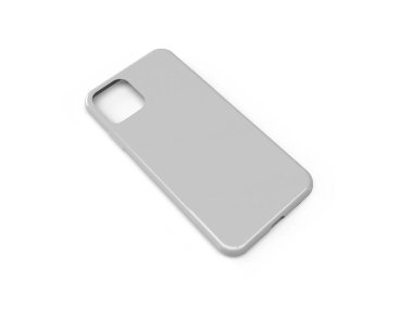 Smartphone Case 3D Görüntü İzole Arkaplan Sahnesi