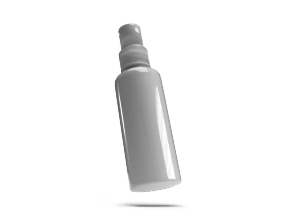 Pump Spray Bottle Illustration Mockup Szene Auf Isoliertem Hintergrund — Stockfoto