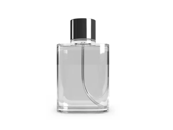 Perfume Glass Bottle Illustration Mockup Scene Isolated Background — ストック写真