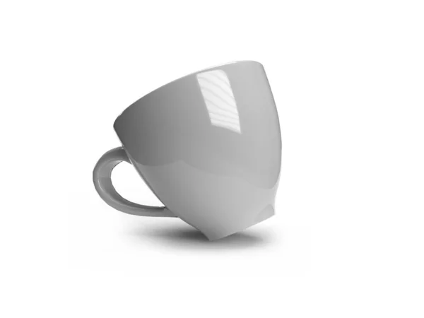 Coffee Tea Cup Illustration Mockup Scene Isolated Background — Stock Photo, Image