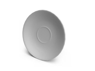 Plaka Tabağı 3D Görüntü İzole Arkaplan Sahnesi