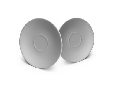 Plaka Tabağı 3D Görüntü İzole Arkaplan Sahnesi