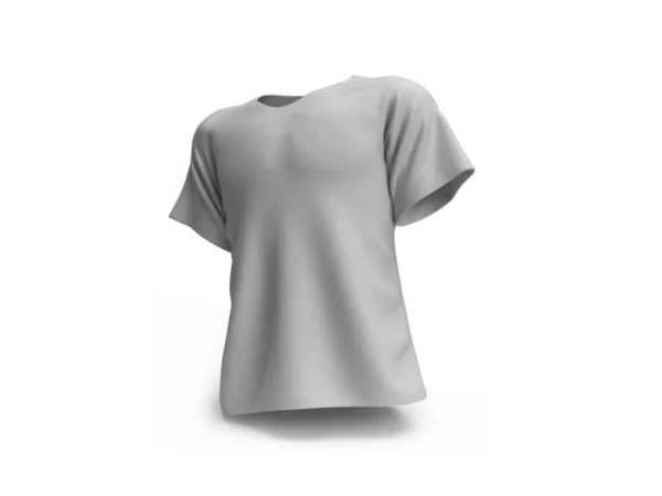 Tshirt Clothing Illustration Mockup Scene Isolated Background —  Fotos de Stock