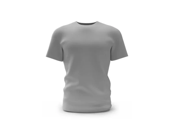 Tshirt Clothing Illustration Mockup Scene Isolated Background — Stockfoto