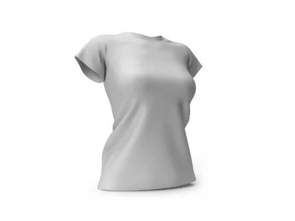 Camiseta Mujer Ilustración Escena Burlona Sobre Fondo Aislado —  Fotos de Stock