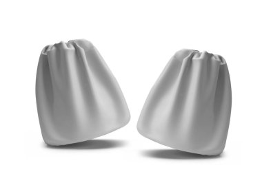 Kese Çantası 3D Görüntü İzole Arkaplan Sahnesi