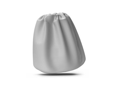 Kese Çantası 3D Görüntü İzole Arkaplan Sahnesi