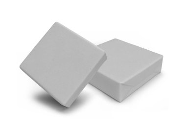 Small Box Packaging 3D Illustration Mockup Scene on Isolated Background