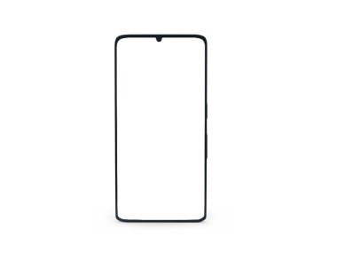 Smartphone 3D Görüntü İzole Arkaplan Sahnesi