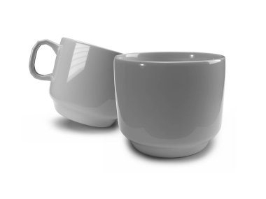 3 Boyutlu Çay Kupası İzole Arkaplan Sahnesi