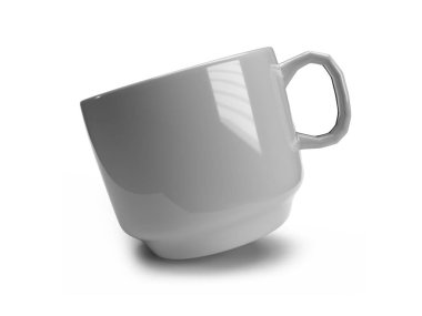 3 Boyutlu Çay Kupası İzole Arkaplan Sahnesi