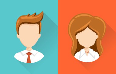 modern kullanıcı simgelerini gösteren resim