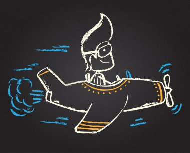 chalked karakter çizimi