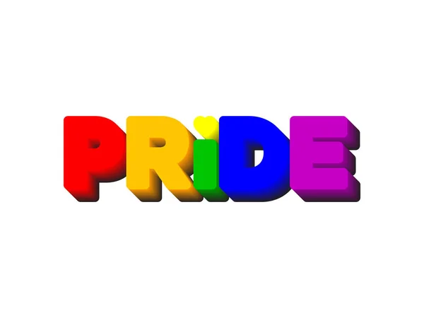 소수자 프라이드는 배경에 기반을 포스터 네트워크 카드의 포스터를 뜻하는 Pride — 스톡 벡터