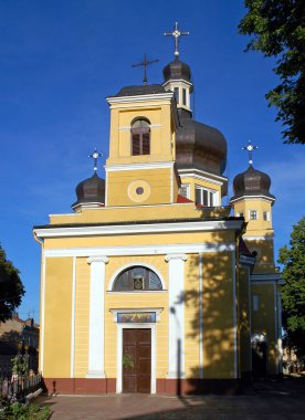 Chernivtsi, Ukraine: Cathedral of the Assumption of the Blessed Virgin Mary in Chernivtsi. This beautiful religious building is a Ukrainian Greek Catholic church.