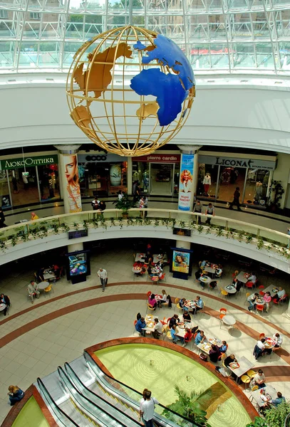 Kiev Kiev Ucraina Vista All Interno Del Globus Shopping Mall — Foto Stock