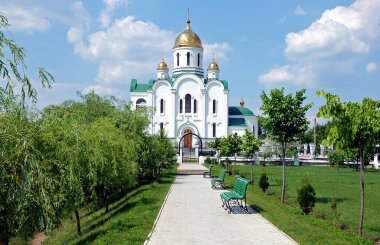 Tiraspol, Transnistria, Moldova: Tiraspol 'de İsa' nın Doğumu Kilisesi veya Noel Kilisesi veya Katedrali bir Rus Ortodoks Kilisesi..