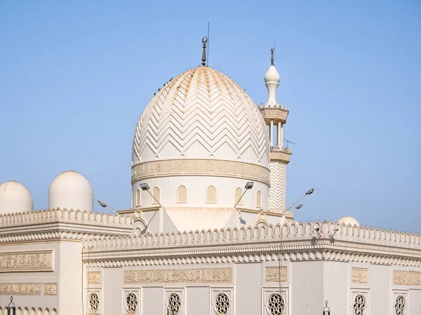 Aqaba Jordania 2021 Mezquita Sharif Hussein Bin Ali Centro Ciudad —  Fotos de Stock